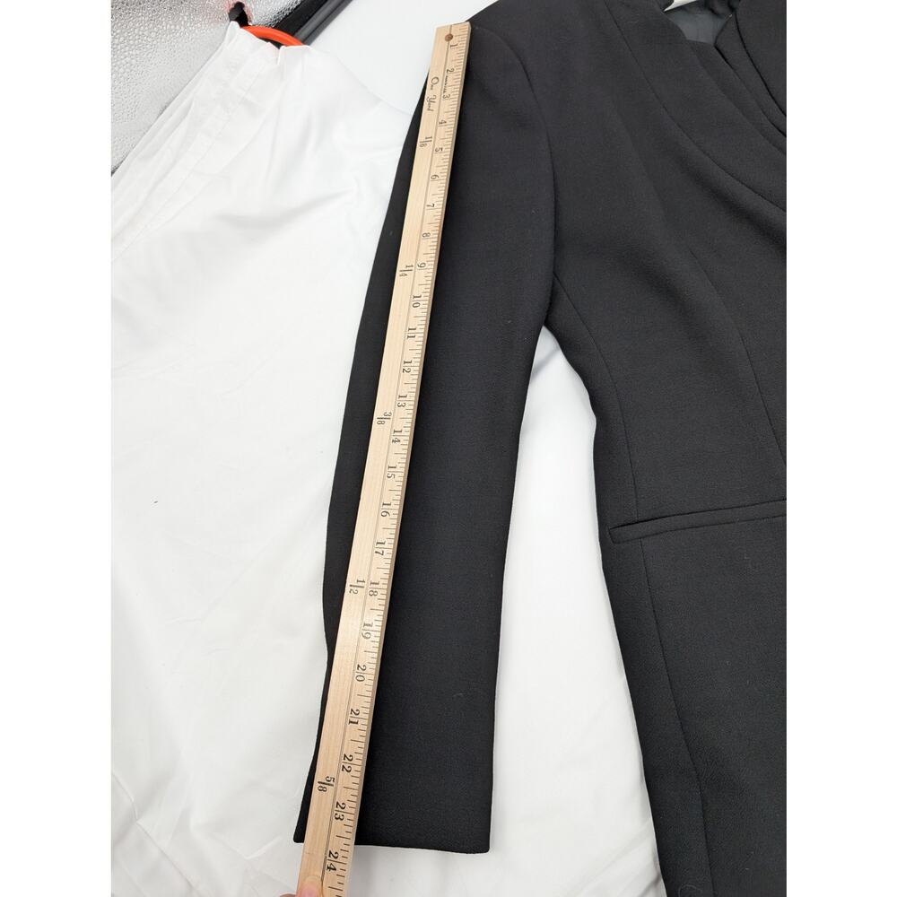 Zara Basic Collection One Button Blazer Black Wom… - image 5